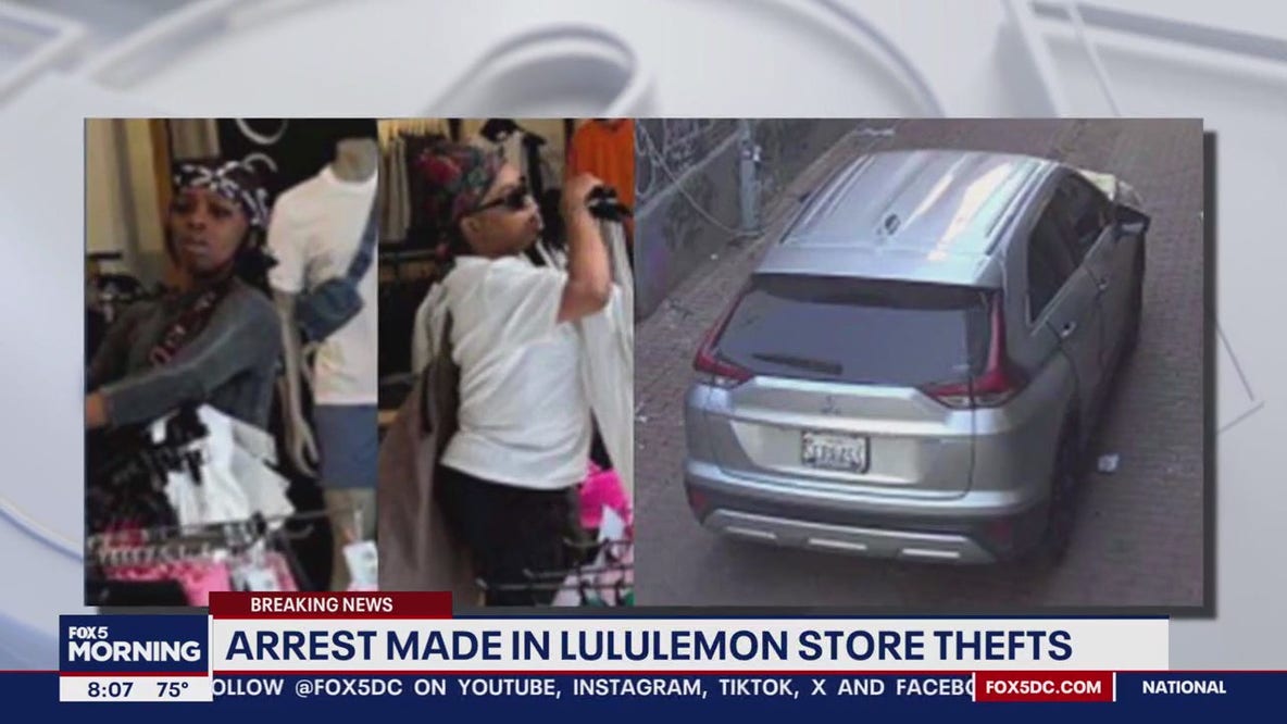 Surveillance images show suspects, vehicle wanted in Lululemon store theft: police